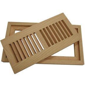 Bi-Directional Flush Mount Wood Vent Covers Pearl 403873